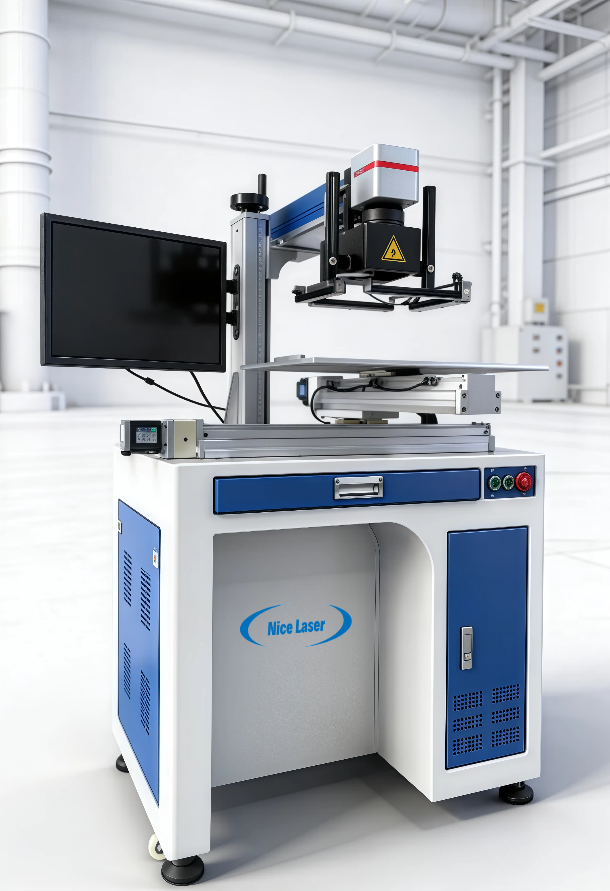Automated Vision-Positioning Laser Marker